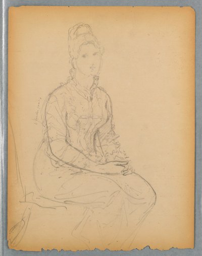 Seated Woman by Daniel Huntington