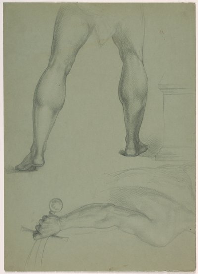 Two Partial Anatomical Studies by Daniel Huntington