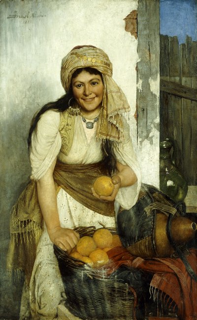 The Orange Seller by Daniel Israel