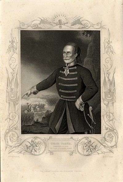 Portrait of Omar Pasha by Daniel John Pound