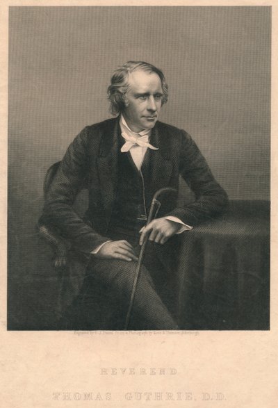 Reverend Thomas Guthrie, D.D. by Daniel John Pound