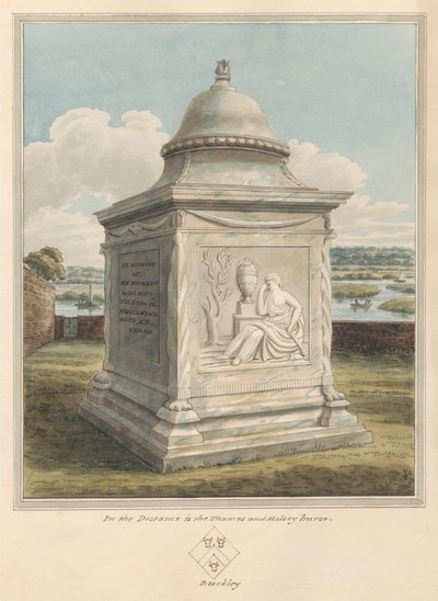 Tomb of Ann Buckley by Daniel Lysons