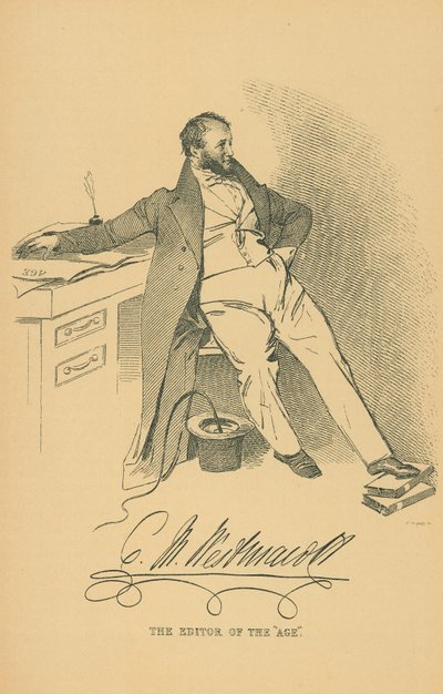 Charles Malloy Westmacott by Daniel Maclise
