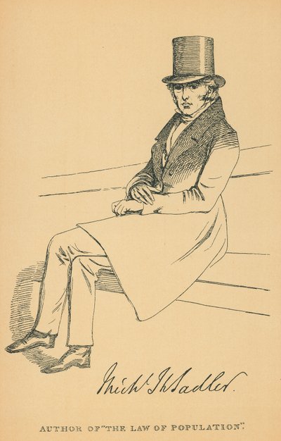 Michael Thomas Sadler by Daniel Maclise