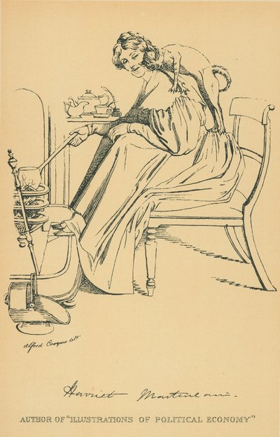 Miss Harriet Martineau by Daniel Maclise