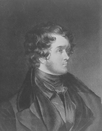William Harrison Ainsworth by Daniel Maclise