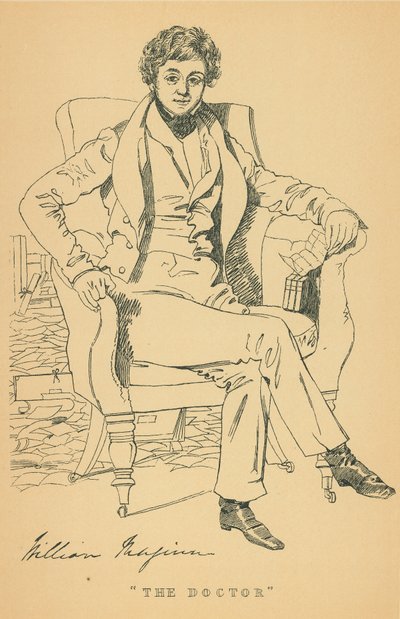 William Maginn by Daniel Maclise