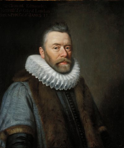 Sir Clement Edmondes by Daniel Mytens
