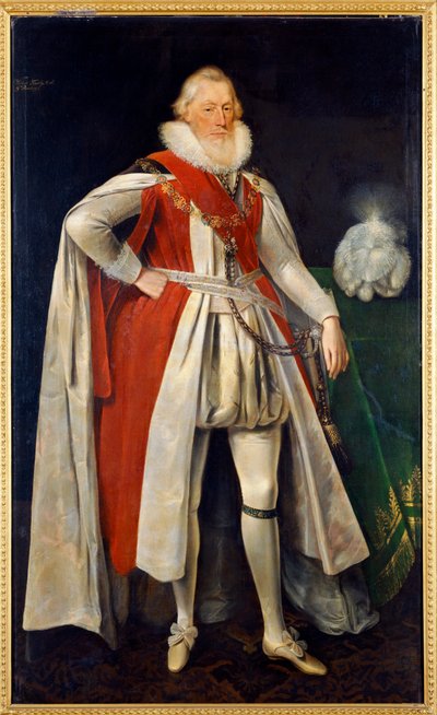 William Knollys c.1620 by Daniel Mytens