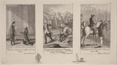 Anecdotes of King Frederik II by Daniel Nikolaus Chodowiecki