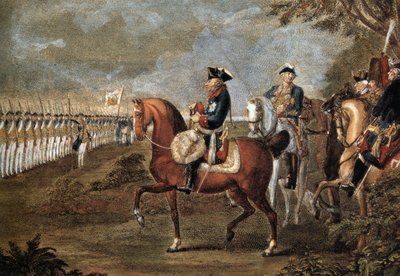Frederick the Great, King of Prussia by Daniel Nikolaus Chodowiecki