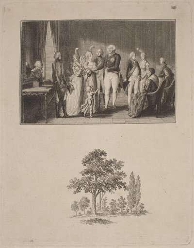 The Prussian Royal Family by Daniel Nikolaus Chodowiecki
