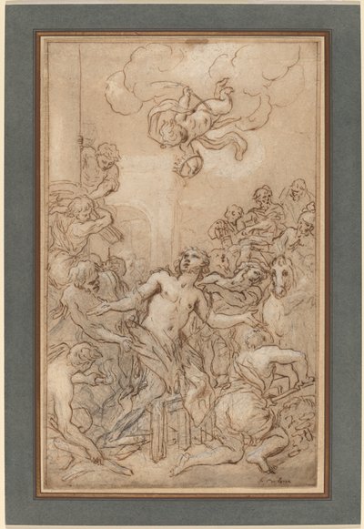 The Martyrdom of Saint Lawrence by Daniel Seiter