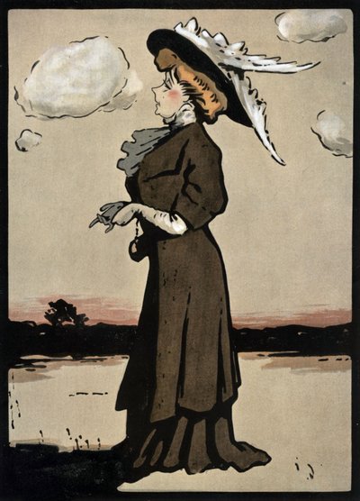 French Comedian and Singer Marcelle Lender by Daniel de Loscques