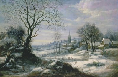 Winter Landscape by Daniel van Heil