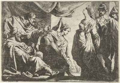 Susanna Before the Judges by Daniel van den Dyck