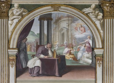 The dream of Saint Hugh by Daniele Crespi