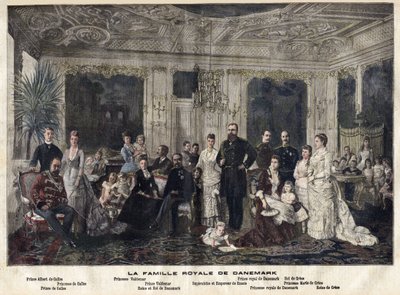 The Royal Family of Denmark by Danish School