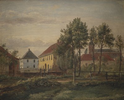 A Mill in Odense by Dankvart Dreyer