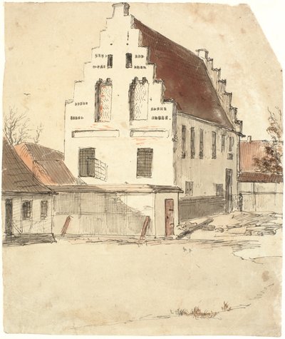 The Chapel of Our Lady in Odense by Dankvart Dreyer