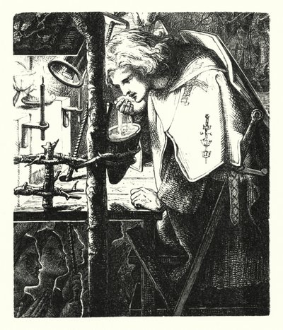 Sir Galahad by Dante Gabriel (after) Rossetti