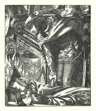 The Lady of Shalott by Dante Gabriel (after) Rossetti