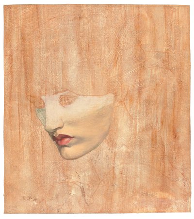 Head of Proserpine by Dante Gabriel Charles Rossetti