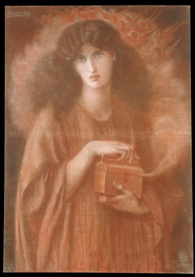 Pandora by Dante Gabriel Charles Rossetti