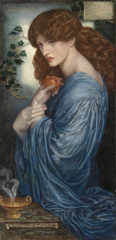 Proserpine by Dante Gabriel Charles Rossetti