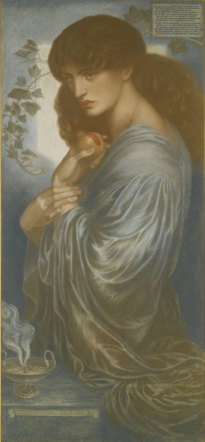 Proserpine by Dante Gabriel Charles Rossetti