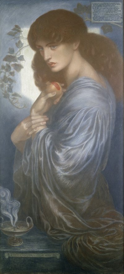 Proserpine by Dante Gabriel Charles Rossetti
