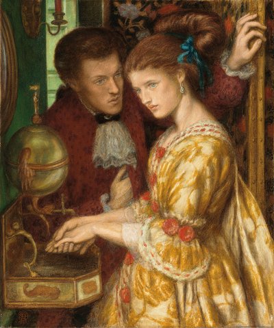 Washing Hands by Dante Gabriel Charles Rossetti
