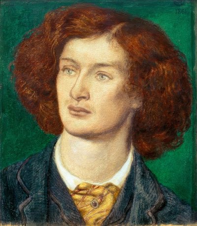 Algernon Charles Swinburne by Dante Gabriel Charles Rossetti