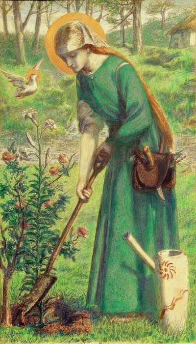 Mary Nazarene by Dante Gabriel Charles Rossetti