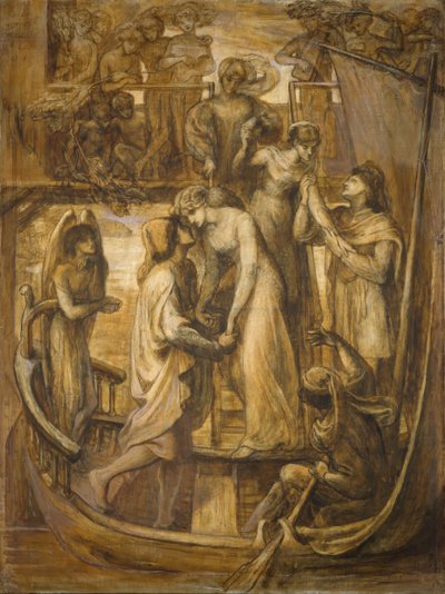 The Boat of Love, 1881 by Dante Gabriel Rossetti