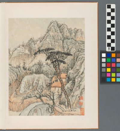 Reminiscences of the Qinhuai River by Daoji Shitao