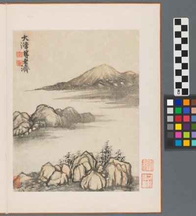 Reminiscences of the Qinhuai River, Qing Dynasty by Daoji Shitao