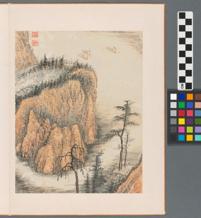 Reminiscences of the Qinhuai River, Qing Dynasty by Daoji Shitao