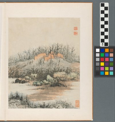 Reminiscences of the Qinhuai River, Qing Dynasty by Daoji Shitao
