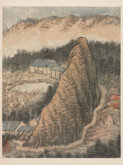 Reminiscences of the Qinhuai River, Qing Dynasty by Daoji Shitao