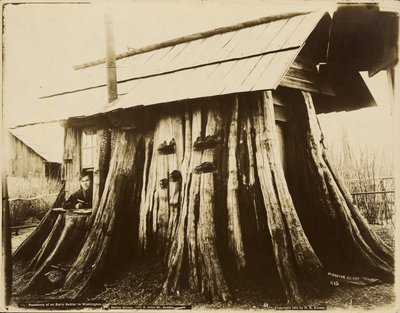 Residence of an Early Settler in Washington by Darius Kinsey