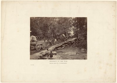 Military Bridge over the Chickahominy by David B. Woodbury