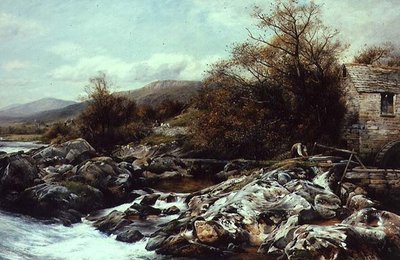 A Mill, North Wales by David Bates