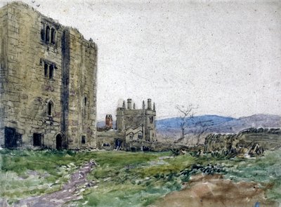 Barden Tower, Yorkshire by David Cox
