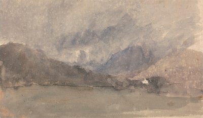 Capel Curig, Caernarvonshire, Wales by David Cox