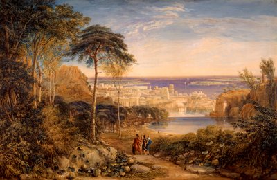Carthage: Aeneas and Achates by David Cox