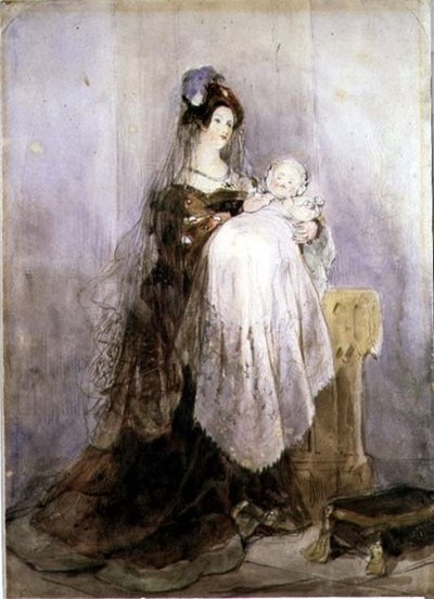 The Christening by David Cox