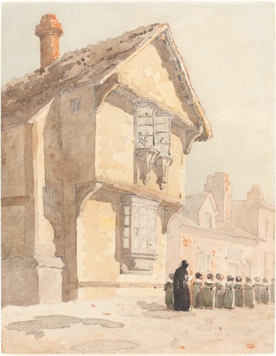 The School Walk by David Cox