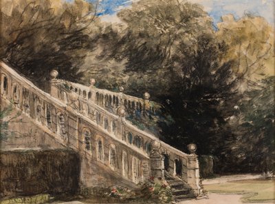 The Terrace, Haddon by David Cox