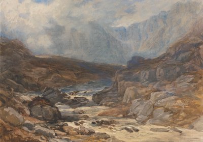 Welsh Mountain Stream by David Cox Jr.